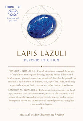 CRYSTAL HEALING CARDS