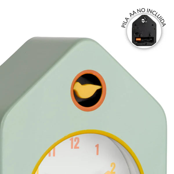 RELOJ CUCKOO MINI - MENTA