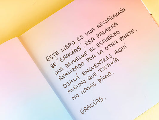 LIBRO GRACIAS / 72 KILOS