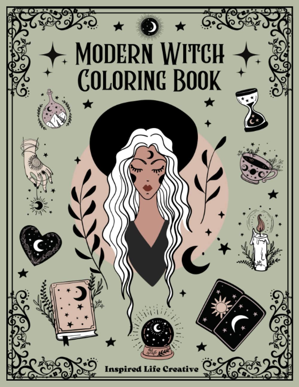 LIBRO PARA COLOREAR MODERN WITCH