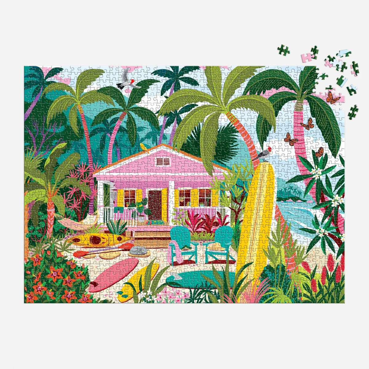 PUZZLE 1000PCS SURFSIDE BUNGALOW