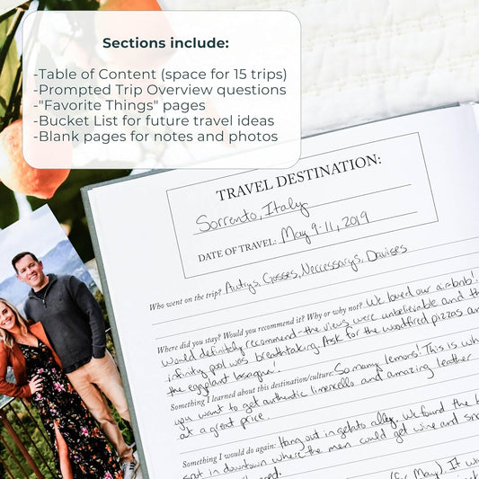 TRAVEL JOURNAL BEIGE