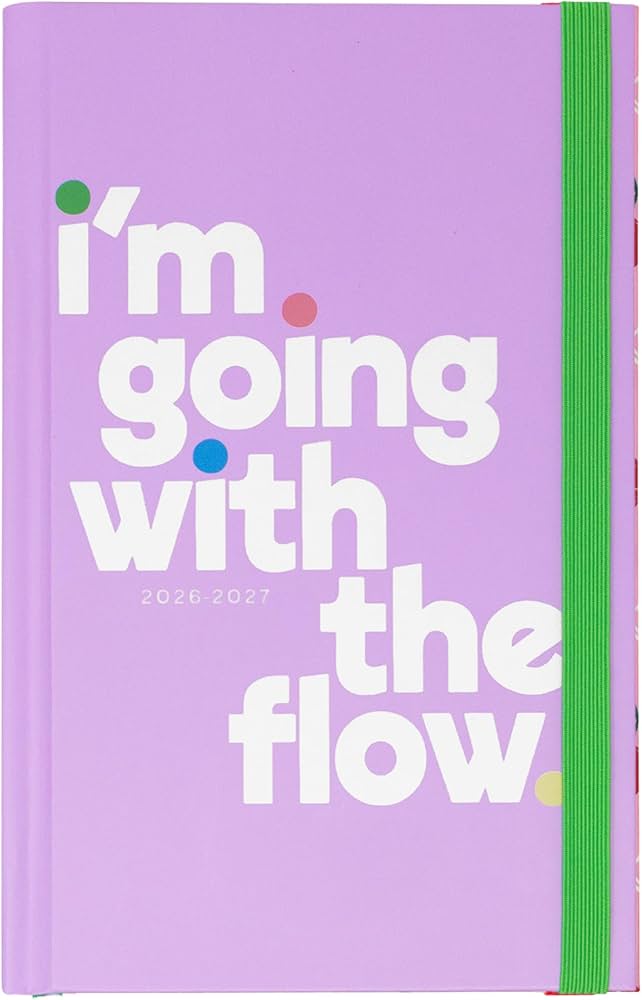 PLANNER MEDIANO EMPASTADO BAN.DO GOING WITH THE FLOW