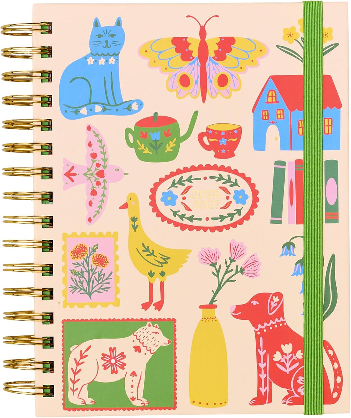 PLANNER MEDIANO BAN.DO MARIPOSA BEIGE