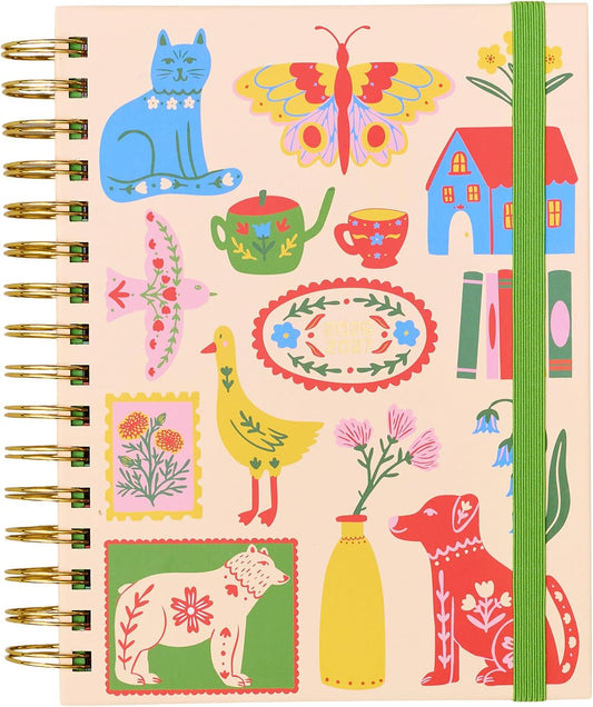 PLANNER MEDIANO BAN.DO MARIPOSA BEIGE
