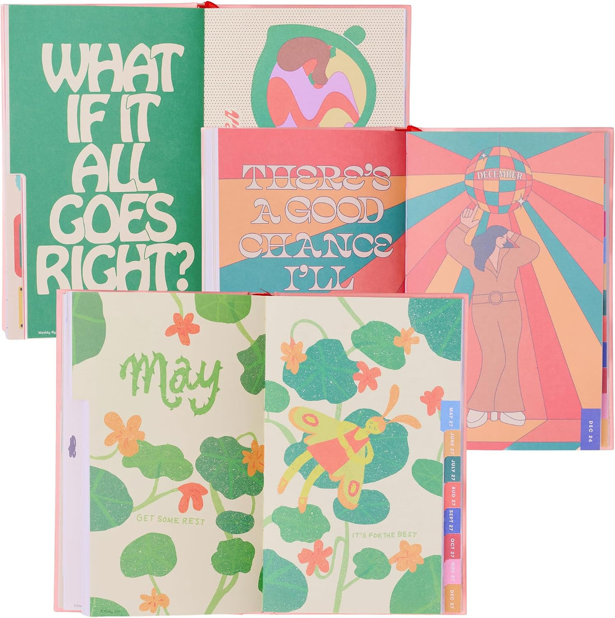 PLANNER MEDIANO EMPASTADO BAN.DO GOING WITH THE FLOW