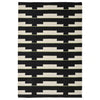 ALFOMBRA STOCKHOLM NEGRO BEIGE VERDE