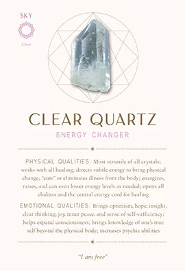 CRYSTAL HEALING CARDS