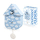 RELOJ CUCU DE PARED NUBES
