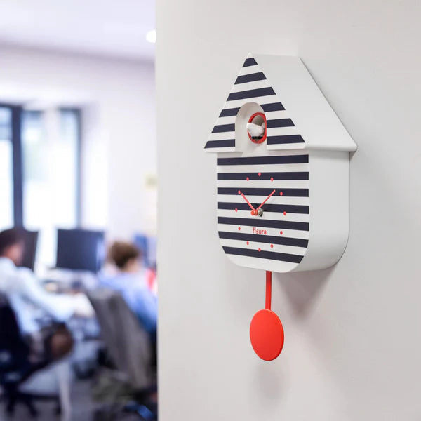 RELOJ CUCU DE PARED FRANJAS