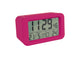 RELOJ DESPERTADOR DIGITAL FUCSIA
