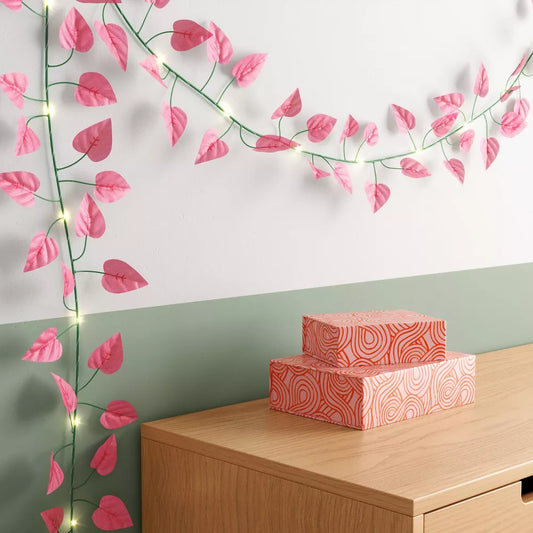 EXTENSIÓN LUCES PÉTALOS ROSAS