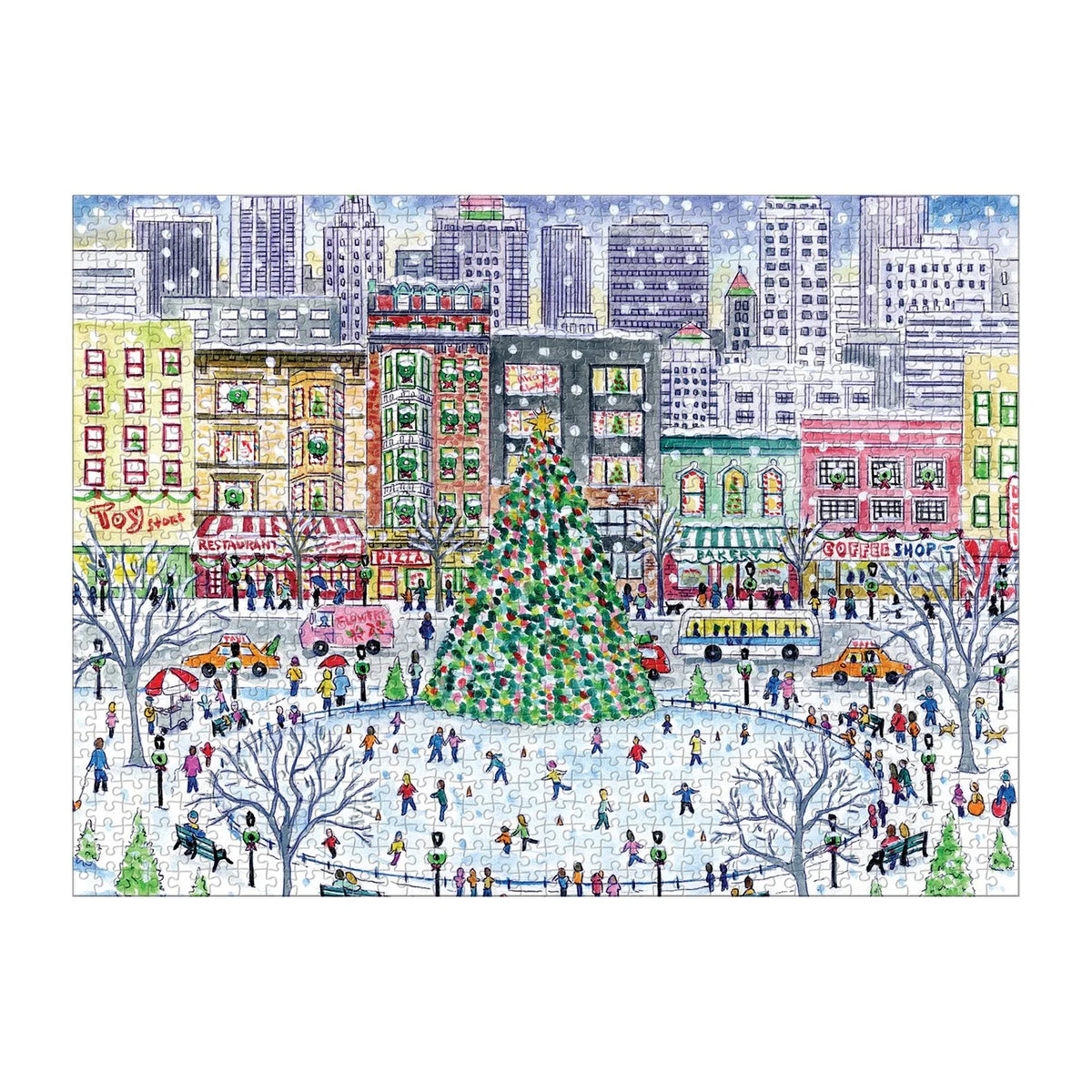 PUZZLE 1000PCS CHRISTMAS IN THE CITY