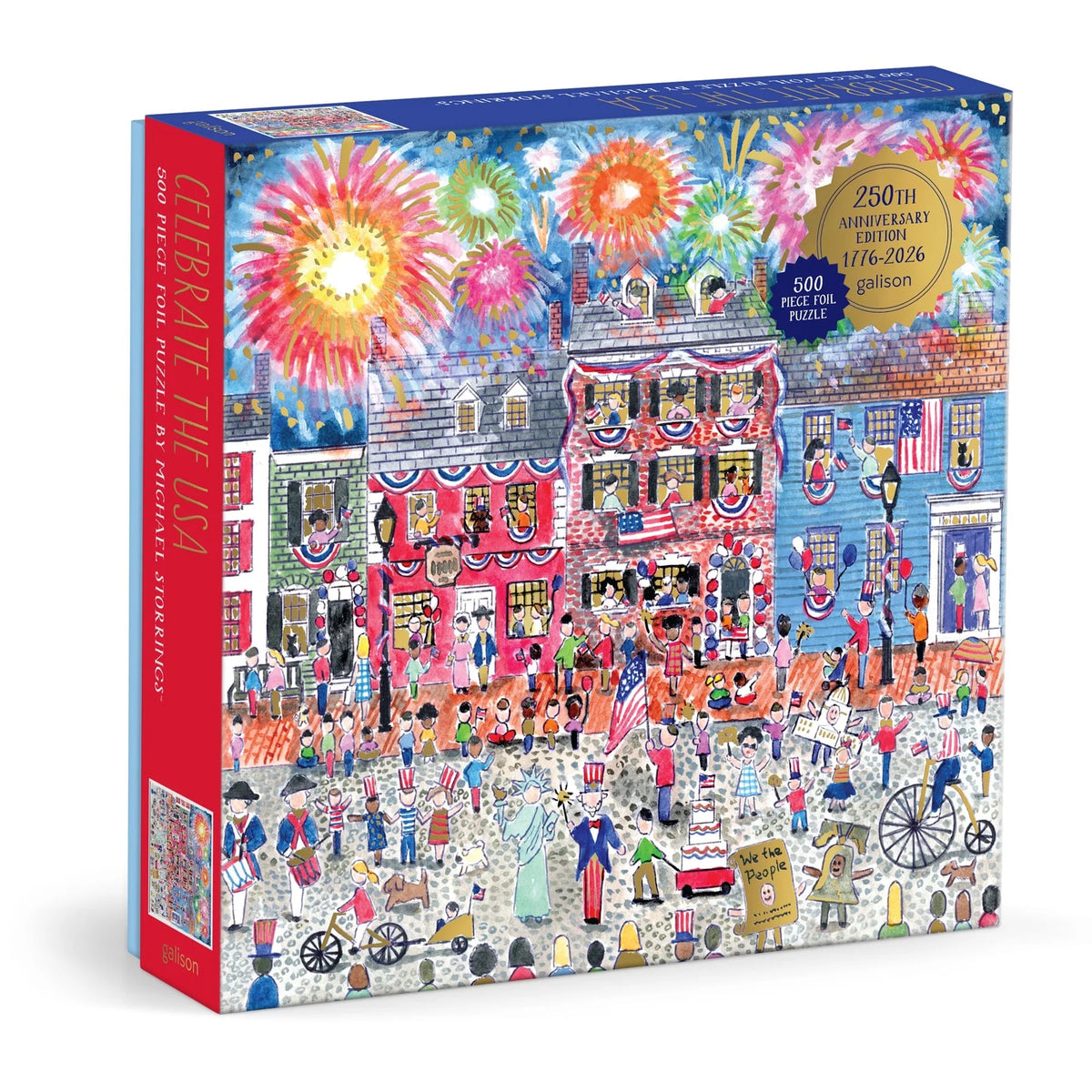 PUZZLE 500PCS CELEBRATE THE USA