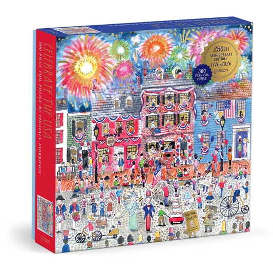 PUZZLE 500PCS CELEBRATE THE USA