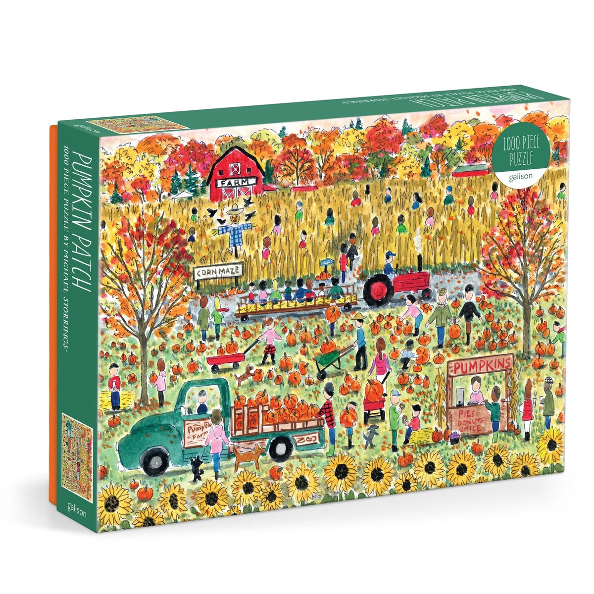PUZZLE 1000PCS PUMPKIN PATCH
