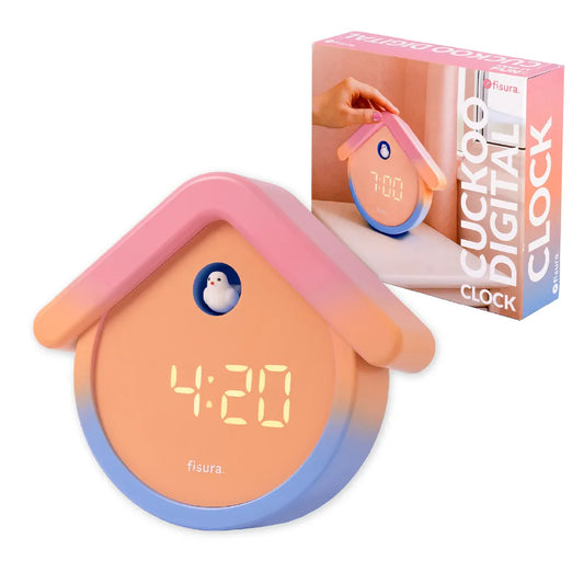 RELOJ DESPERTADOR CUCKOO DIGITAL DEGRADADO