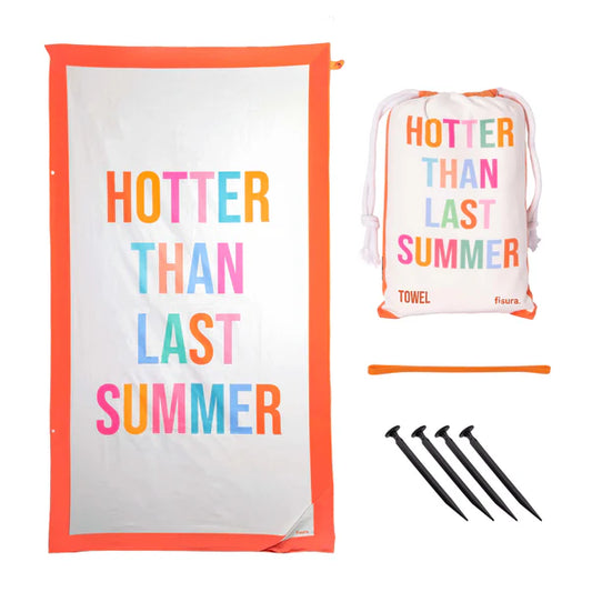 TOALLA MICROFIBRA - HOTTER THAN LAST SUMMER