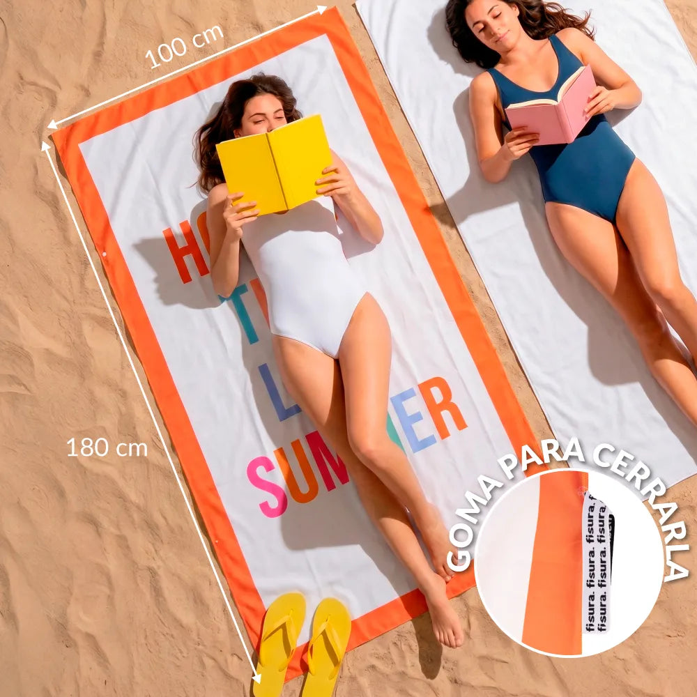 TOALLA MICROFIBRA - HOTTER THAN LAST SUMMER