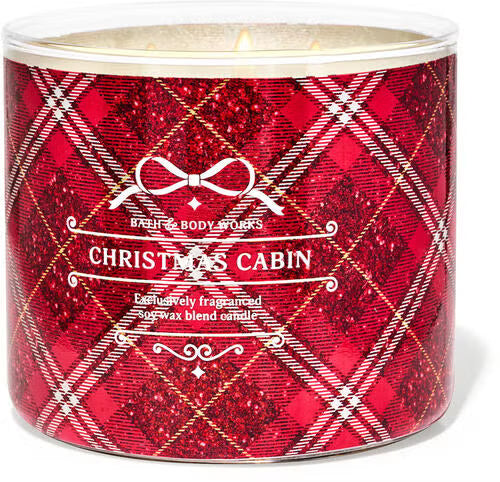 VELA BATH & BODY WORKS CHRISTMAS CABIN